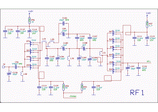 RF amplifier and filter for 144 MHz