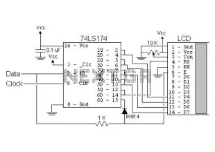2-Wire LCD Interface using PIC16C84