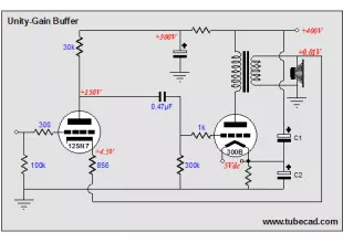 Tube-based Buffer amplifier