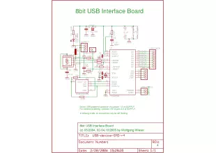 USB 8bit Interface Board