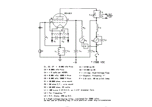 single-813 crystal oscillator transmitter