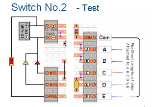Keypad Operated Switch No.2 - testing your circuit