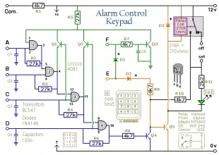 How To Build A Simple Alarm Control Keypad