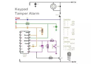 How To Build A Simple Keypad Switch With A Tamper Alarm