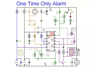 How To Build A One-Time-Only >> Burglar Alarm Circuit