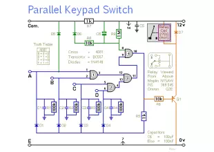 A Simple Keypad-Operated Switch - with enhanced security