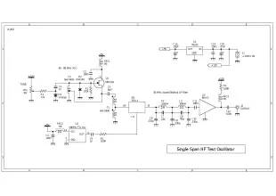 Single Span HF Test Oscillator