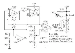 PWM Motor/Light Controller
