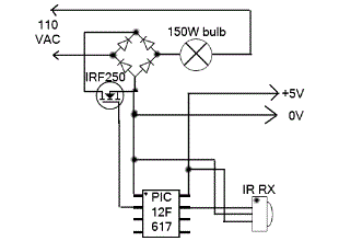 AC Arduino dimming circuit