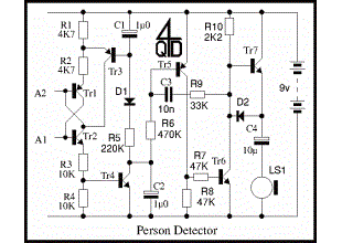Human detector circuit