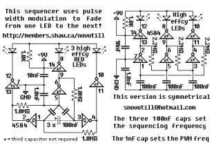Strange LED sequencer