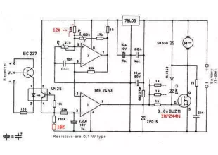 Speed Controller for brushed electric motors