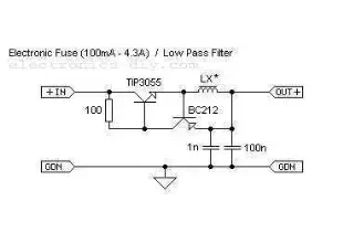 Electronic Fuse / Low Pass Filter