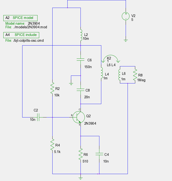 Simulating Circuits – Circuit Schematic