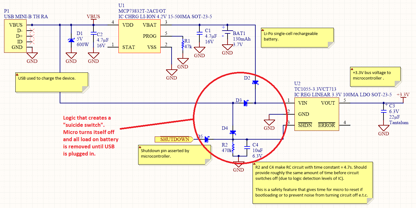 Power Management – Circuit Schematic