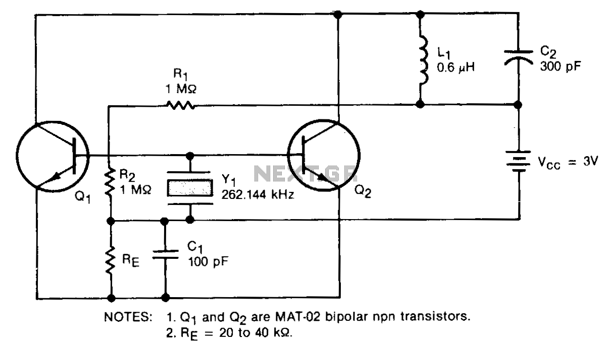 Simple-linear-thermometer – Circuit Schematic
