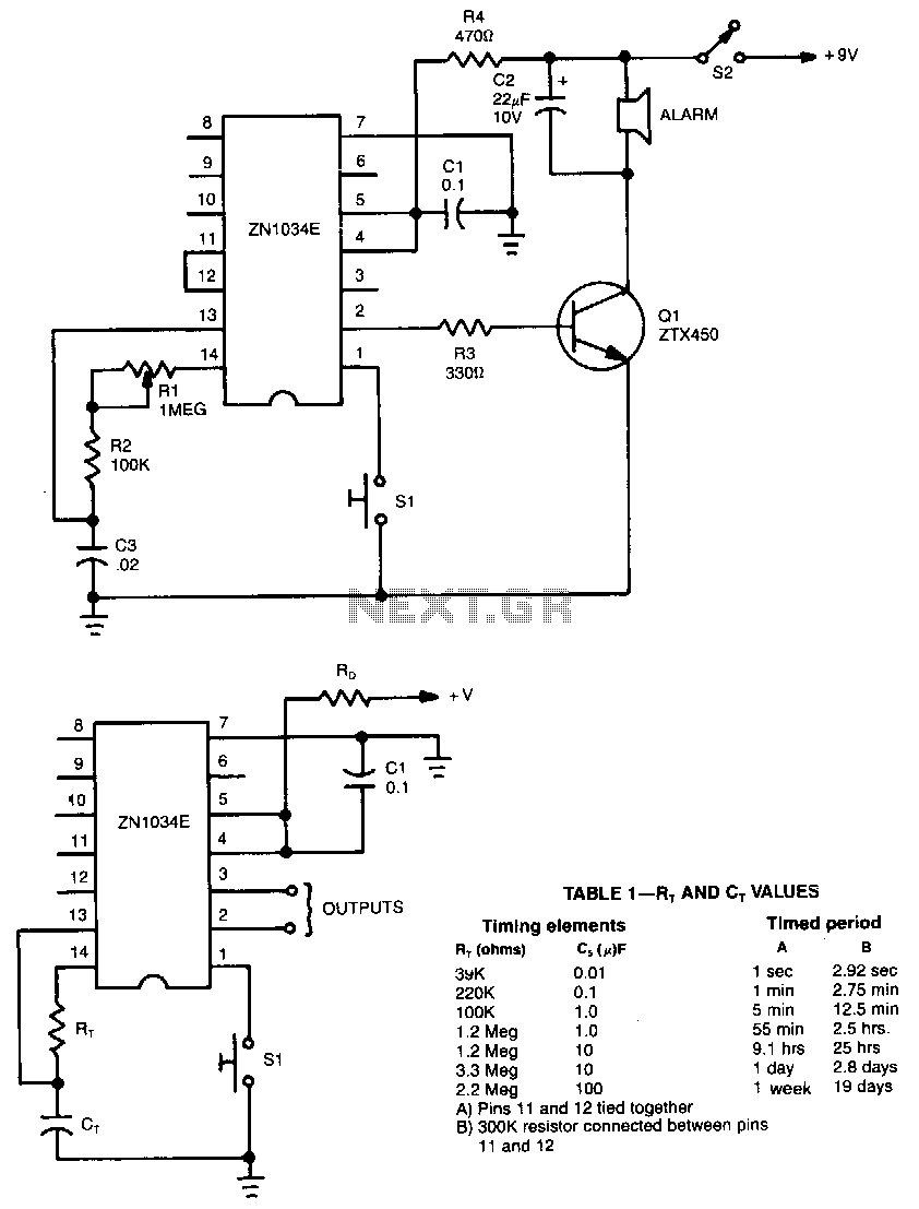 1PC ZN1034E DIP-14 IC Timer – 14 Pin Plastic DIP, Unbranded