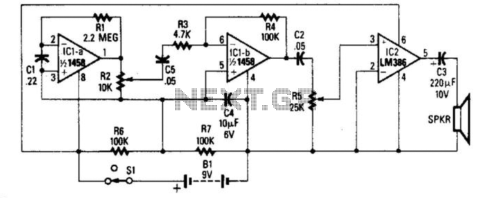 Deluxe Radar Detector – Circuit Schematic