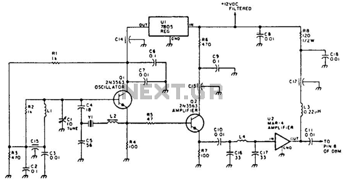 Local Oscillator For Double Balanced Mixers Circuit – Circuit Schematic