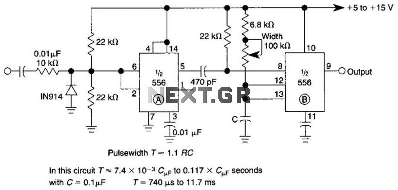 Pulse Generator Circuit – Circuit Schematic