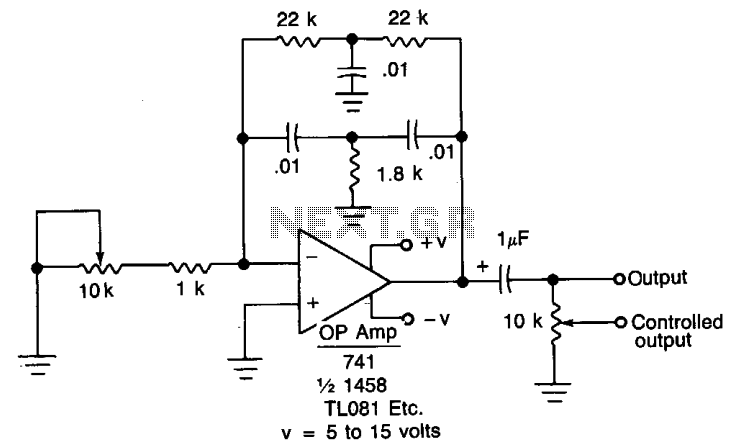 Oscillator IIV  – Circuit Schematic