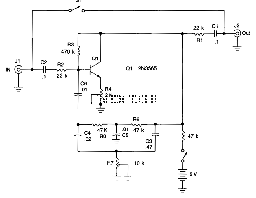 Funk box  – Circuit Schematic