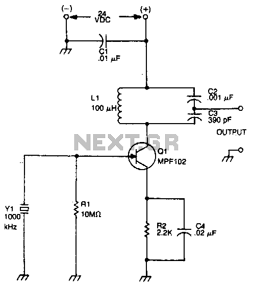 Miller oscillator – Circuit Schematic