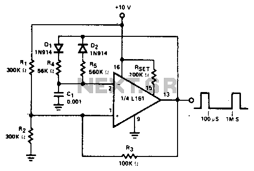 Pulse generator – Circuit Schematic