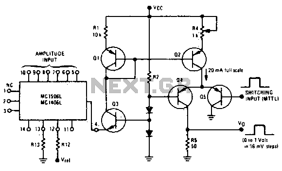 Programmable pulse generator – Circuit Schematic