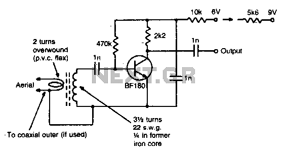 Vhf preamplifier – Circuit Schematic