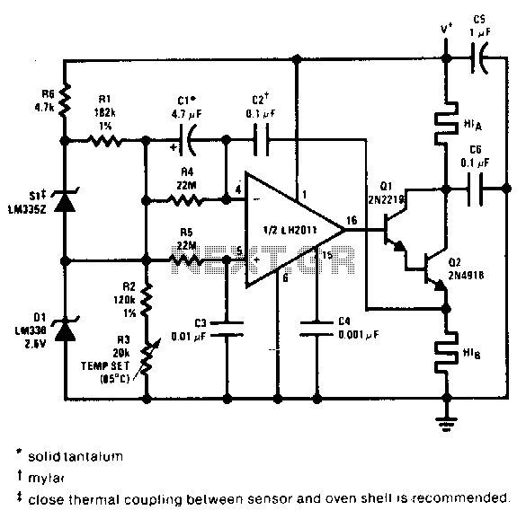 Heater control – Circuit Schematic