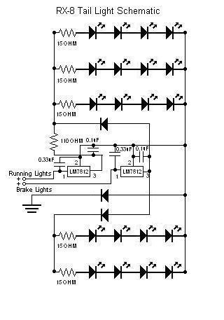 RX-8 LED circuit