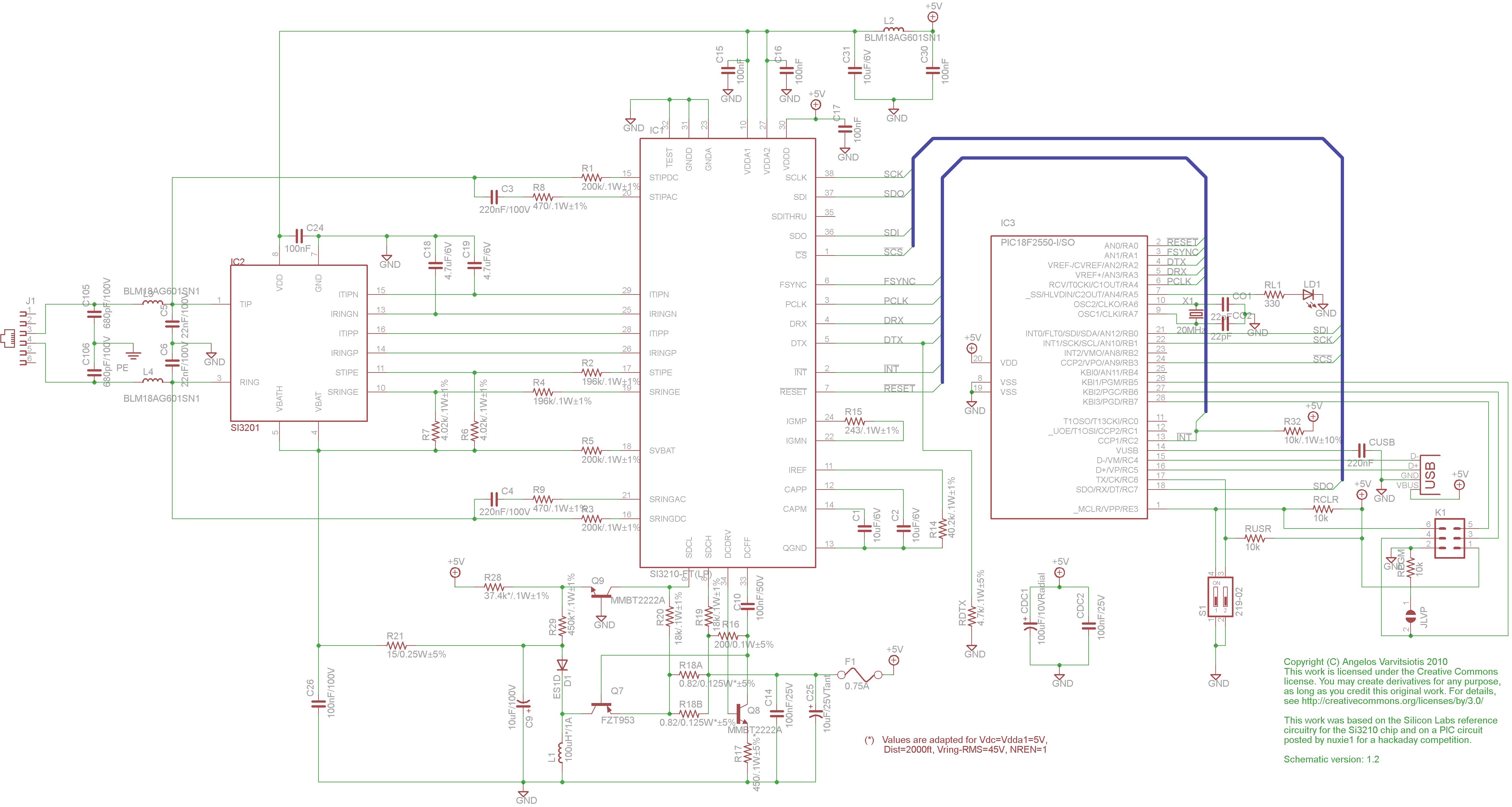 dyi setup and debugging guide – Circuit Schematic