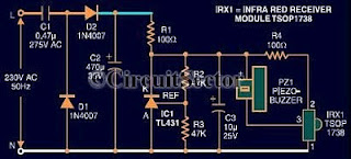 circuit diagram of remote control tester circuit