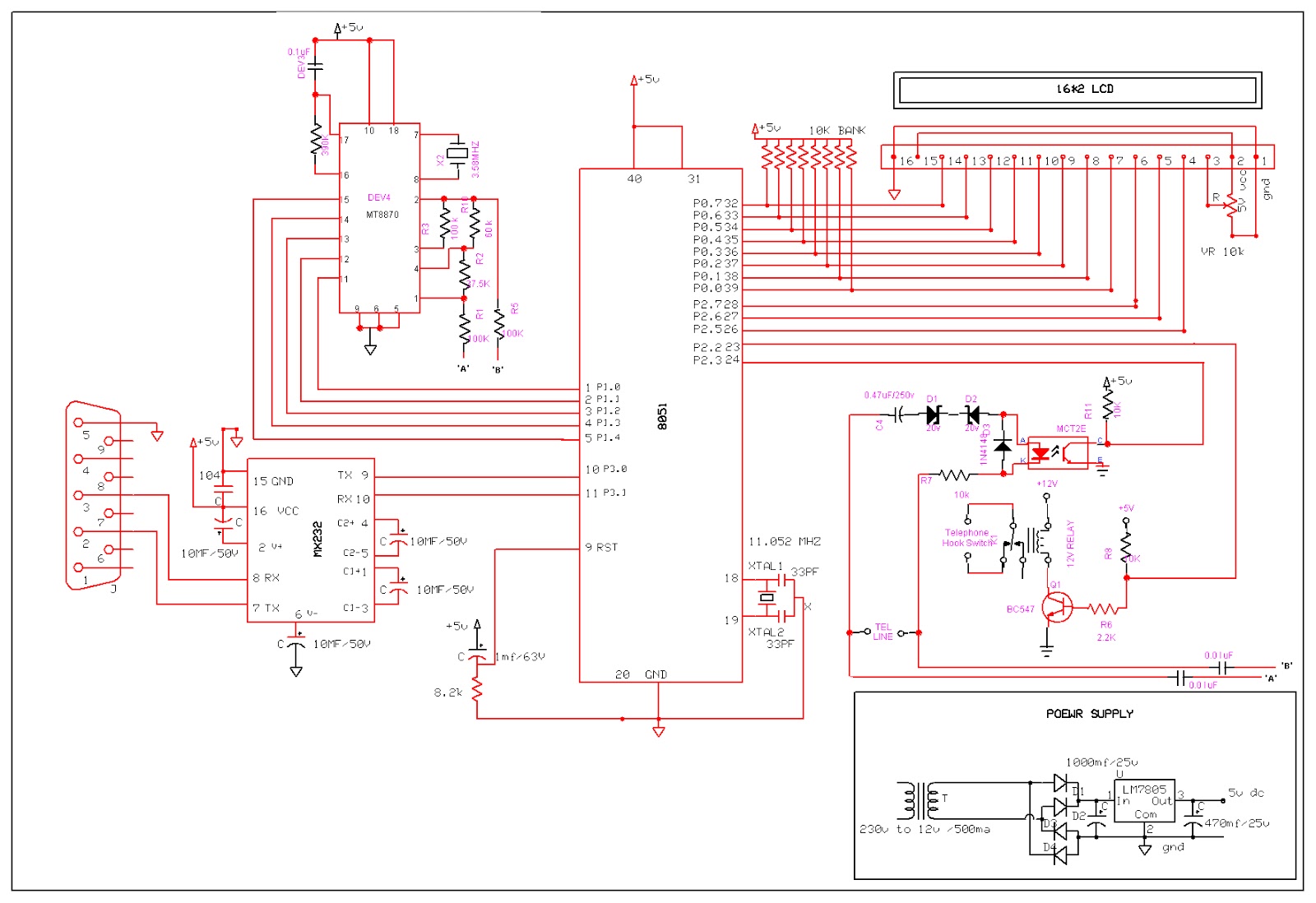 ivrs final year project full description – Circuit Schematic
