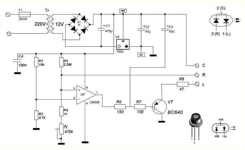 laser dioda power supply – Circuit Schematic