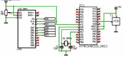 lm35 for precision centigrade – Circuit Schematic