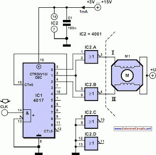 Motor Generator Stepper circuit