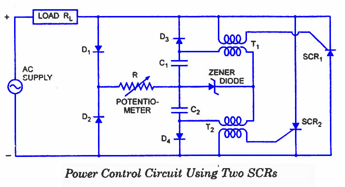 SCR Applications – Circuit Schematic