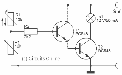 Electric candle simulation schematic – Circuit Schematic