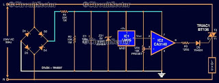 Temperature Controller For PC PCB – Circuit Schematic
