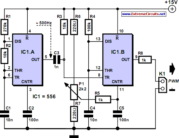 PWM Modulator – Circuit Schematic
