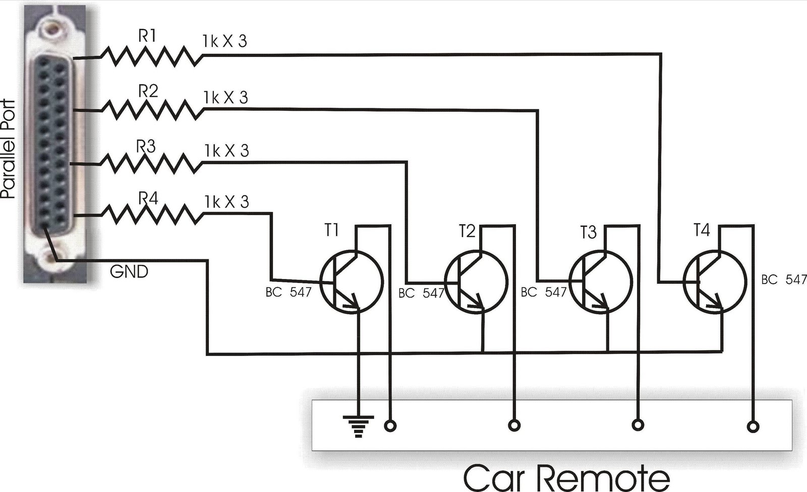 computer control rc car