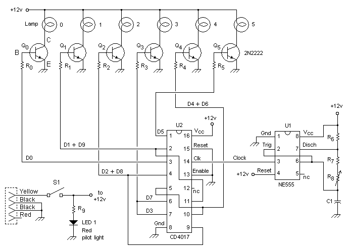 KIT CAR Lights circuit – Circuit Schematic