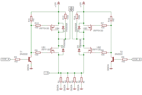 H-Bridge – Circuit Schematic
