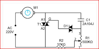 ceiling fan regulator motor speed circuit