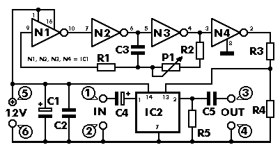 Robot Voice – Circuit Schematic
