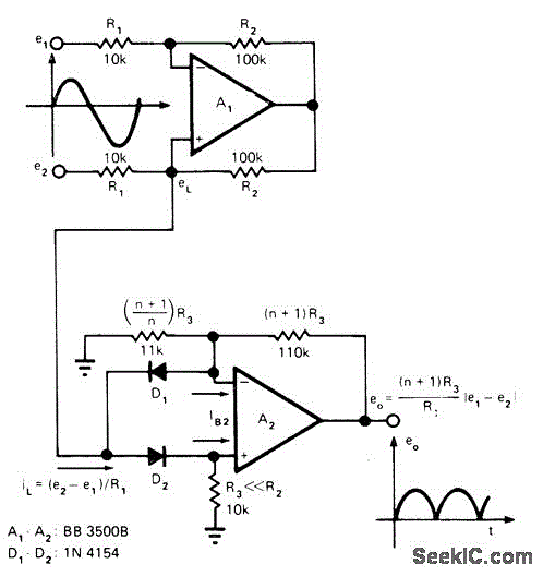 DIFFERENTIAL AC SIGNALS – Circuit Schematic