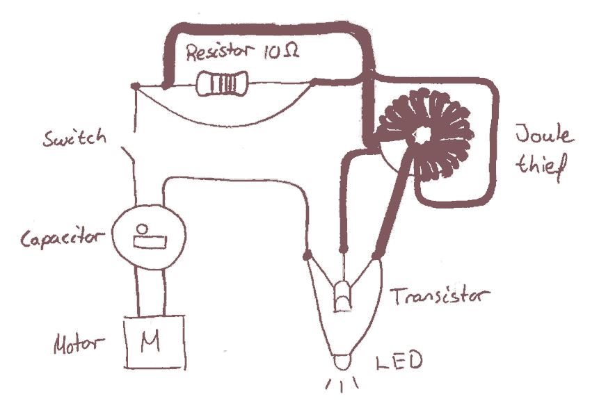 joule savercircuit – Circuit Schematic