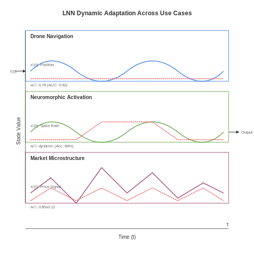 Real-World Use Cases – Continual Learning with Liquid NNs – Tutorial Diagram Real-World Use Cases – Continual Learning with Liquid NNs – Tutorial Diagram